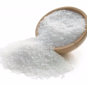 Refined white salt